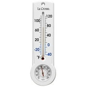Lacrosse La Crosse 204-109 9 Inch Traditional Thermometer/Hygrometer, 9"