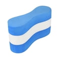 thumbnail image 3 of Flotador de piernas de EVA Pull Buoy, equipo de flotación para natación, tabla de natación de práctica para niños Blanco Azul, 3 of 8