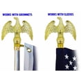 thumbnail image 3 of 8ft Indoor Flag Pole Kit Eagle Topper 8' Telescoping FlagPole Kit with Base, 3 of 5