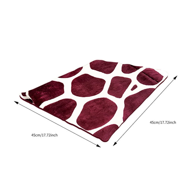 Cozy Electric Blanket,17.7In Portable USB Heating Pad for Travel,Small Heated Knee Blanket Cats Dog Heated Mat