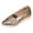 Gold, variant on Women's Casual Shoes On Woven Platform Espadrille Breathable Mesh Lightweight Comfortable Footwear for Everyday Use