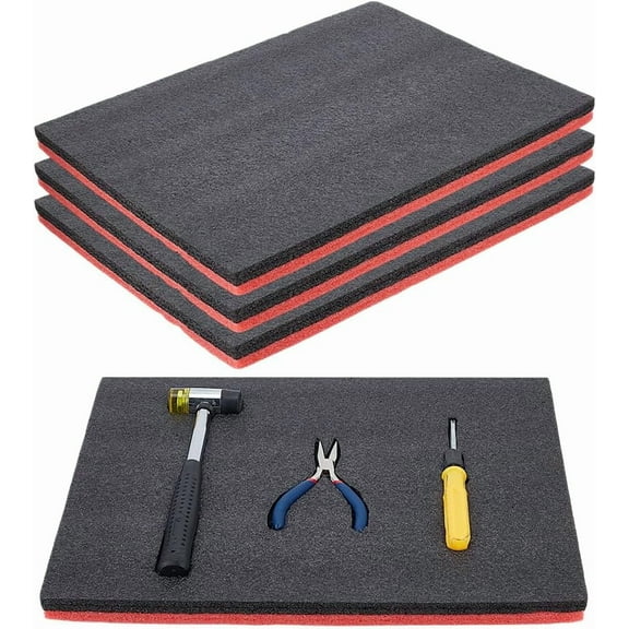 4 Pcs Toolbox Foams Polyurethane Foam Sheet Foam Inserts