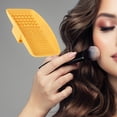 thumbnail image 2 of Unique Bargains 1Pc Square Makeup Sponge Brush Cleaner for Quickly Cleaning Yellow, 2 of 5