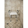 Essential Medical Supply Adjustable Molded Shower Bench with Arms