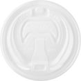 thumbnail image 2 of Dart Container DCC16RCL Reclosable Hot Beverage Cup Lid - White, 2 of 2