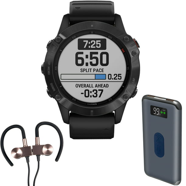Fenix 6 PRO GPS Smartwatch Wireless Sport Earbuds & More -