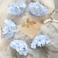 thumbnail image 4 of 人造花l1 Hydrangea Artificial Flowers -12 pcs Realistic Fake Hydrangea Silk Flowers with Stems Faux Hydrangea Flowers Heads for Office Home Party Wedding Centerpiece DIY Floral Decor(Sky Blue), 4 of 5