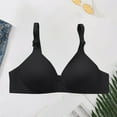 thumbnail image 2 of ManxiVoo Non Underwire Support Bra 3 Piece Set Plus Size Minimizer Anti Sag Comfort Fit for Daily Use L Size White, 2 of 6