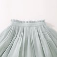 thumbnail image 6 of Tfken Daily Wear Soft Skirts Girls Trendy Holiday Casual Tulle Skirt With Lined Shorts Flowy Fashion Child Breathable Clothes Size 3-4 Years, 6 of 7