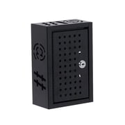 EASY LIFE PRODUCTS Cell Phone Lock Box, Smart Phone Downtime Box, classroom, gymbox, standard safe with key, 8.25x5.5x2.5 inches (black)