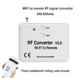 thumbnail image 1 of WiFi To Remote RF Converter Switch Garage Door Controller Smart Home Wide Frequency Mobile Control Wifi Rf Converter ,Easy to Use, 1 of 5