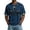 Navy, variant on Men's Hello Darkness My Old Friend V-Neck T-Shirt Casual Short Sleeve Graphic Tee