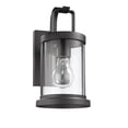 thumbnail image 2 of RADIANCE Goods Transitional 1 Light Textured Black Outdoor Wall Sconce 11" Tall, 2 of 5