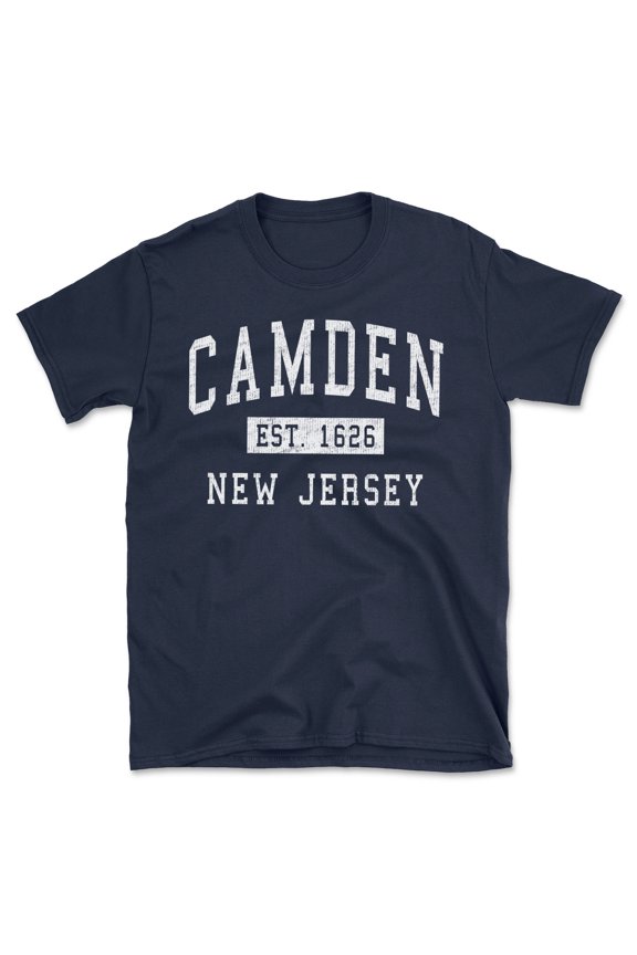 Camden New Jersey Classic Established Men's Cotton T-Shirt