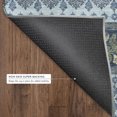 thumbnail image 6 of Addison Rugs Mayfield Premium Machine Washable Transitional Stripes Navy Rectangle Rug, 3' x 5', 6 of 8