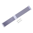 thumbnail image 3 of Uxcell Stainless Steel Mesh Watch Band 22mm Quick Release Metal Replacement Adjustable Watch Strap with Magnetic Buckle for Men Women, Lavender, 3 of 7