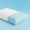 White, variant on SLEEP ZONE Cooling Memory Foam Pillow Medium Firm Support for Back, Stomach and Side Sleepers (Blue, Standard, 1 Pack)