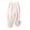 White, variant on Harem Pants for Women Summer Elastic Waist Embroidered Linen Blend Pants Loose Fit Lightweight Casual Trousers