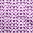 thumbnail image 1 of oneOone Polyester Spandex Purple Fabric Geometrical Sewing Material Print Fabric By The Yard 56 Inch Wide, 1 of 4