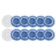 thumbnail image 2 of 12 paquetes de almohadillas enceradoras para pulidor de coche, juego de capó de microfibra para camión, motocicleta, bicicleta, barco, yate, 2 of 12
