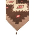 thumbnail image 3 of Pasargad Home Tuscany Style 97" x 119" Hand-Woven Wool Area Rug in Brown/Mocha, 3 of 6