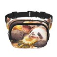 thumbnail image 1 of Easygdp Cute Panda Sunflower Fanny Packs para Mujeres y Hombres, Bolsa de Cinturón, Bolsos de Cruz para Trabajo/Correr/Senderismo, 1 of 9