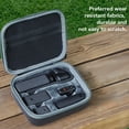 thumbnail image 3 of Carrying Storage Case, Effective  Zipper Closure Hard Shell Velvet Lining Protective Bag  For Small Accessories, 3 of 8