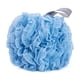 thumbnail image 1 of Esfera de baño de encaje y gasa suave, ideal para una experiencia de ducha relajante y lujosa, disponible en tono azul vibrante., 1 of 6