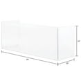 thumbnail image 3 of Tri-Fold Acrylic Desk Shield, 58"W x 20"D x 24"H, Clear, 3 of 3