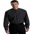 thumbnail image 1 of Edwards Chemise à Col à Bande pour Homme Grande Taille, Style 1392, 1 of 1