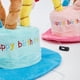 thumbnail image 4 of Bonitas Mascotas, Perros, Gatos, Gorros de Cumpleaños, Velas Coloridas Ajustables, Sombrero para Perros, Cachorros, Gatos, Disfraz de Cosplay, Tocado Azul, 4 of 5