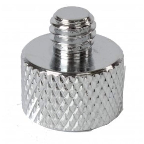 5/8"-27 MICROPHONE TO 3/8"-16 MALE THREAD ADAPTER