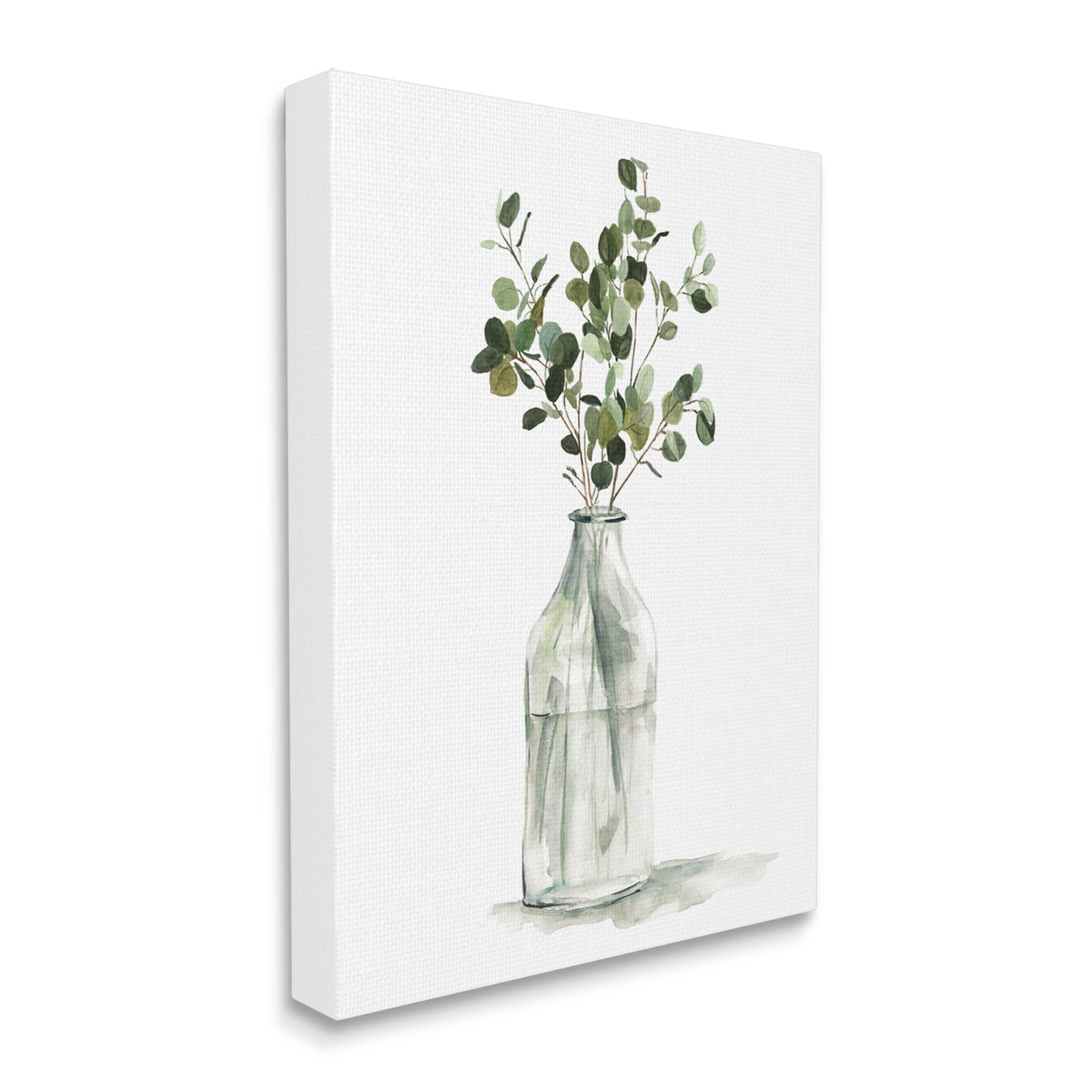 Botanical Eucalyptus Arrangement Botanical & Floral Graphic Art Gallery Wrapped Canvas Print Wall Art
