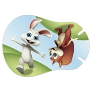 Ortopad Bamboo Adhesive Eye Patches, 30/pack, Regular Size, Animals Pack - Polar Bear, Dog, Bunny/Squirrel