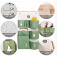 thumbnail image 3 of Jinsinto Hanging Storage Bag, Hanging Organizer, 1 Piece Cloth Hanging Storage, (Green), 3 of 4