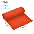 thumbnail image 2 of Uxcell Elastic Cuffs Ribbed Trims Cotton Fabric Knit Rib Stretch Tape Cuff Sleeve Waistband for Sewing Orange 39"x8", 2 of 5