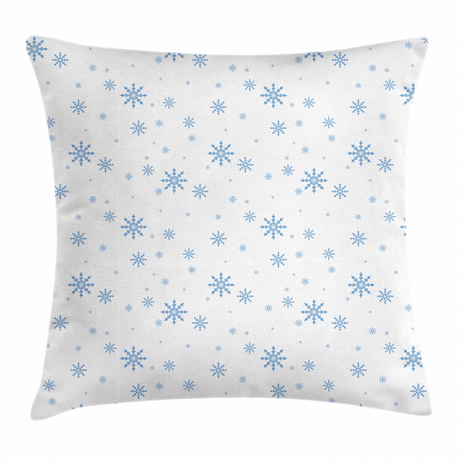 Winter Throw Pillow Cushion Cover, Cold December Design Simple Seasonal