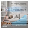 thumbnail image 2 of Ventilador de Pedestal con Tripié Esquimal, Aspas de Aluminio, 50W, Altura Ajustable, Cobre, 2 of 7