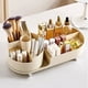 thumbnail image 2 of Minnieouse Caja de almacenamiento de cosméticos multifuncional, organizador de maquillaje giratorio de 360°, bien organizado y de fácil acceso Bolsas de maquillaje Negro, 2 of 6