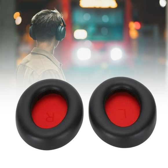 Replacement Ear Pads for 1MORE SonoFlow Headphone, High Density Memory Foam, Soft Protein Leather, Noise Cancellation Headset Ear Cushion Covers Accessories