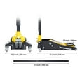 thumbnail image 5 of KFFKFF Low Profile Floor Jack, 2 Ton Capacity, Dual Piston Fast Pump, Hydraulic Auto Jack, 3.2"-14.6" Lift Range, Robust for Racing & Heavy Duty Use (Yellow), 5 of 9