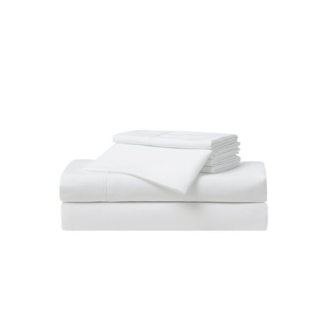 Serta So Soft 6-Piece White Bed Sheet Set, Full