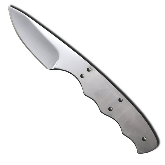 Hunting Knife Blade Blank 002 - 9Cr18MoV Stainless Steel - 6" OAL