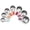 Desert Sunset, variant on Magnetic Stainless Steel Measuring Cups Set of 7, Kitchen Measuring Tools with Easy Read Markings for Dry and Liquid Ingredients, Durable Cooking Utensils, Black