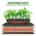 thumbnail image 3 of Alfombrilla térmica Seedling HYDGOOHO, 10 x 20,75 cm, impermeable, con controlador, 3 of 7