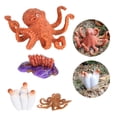 thumbnail image 3 of Simulation Devilfish Life Cycle Set Toy Figures Preschool Toys Props Zulema Juego de crecimiento de insectos para niños, 3 of 8