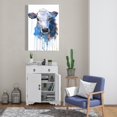 thumbnail image 2 of Watercolor jersey cow - 24"x36" canvas - Print on demand, 2 of 5
