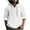 White, variant on BXINGOHAI Mens Cotton Linen Hoodie Blouse Breathable Long Sleeve Hooded Shirts Solid Basic With Button Pullover Tops Casual Outdoor Sweatshirt Coffee,L