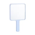 thumbnail image 1 of Compact Hand Mirror Small Cute Hand Mirror with Handle Lightweight Small Makeup Light Blue, 1 of 9