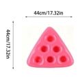 thumbnail image 3 of Inflatable Pool Cup Holder Float for 6 Drinks Wearable Hat Summer Floating Beverage Caddy, 3 of 6